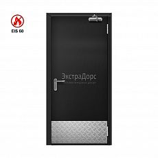 Противопожарная дверь eis 60 однопольная ДПМ-01 металлическая входная глухая